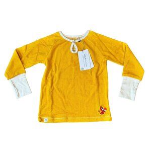 NWT ALBA of Denmark You Deserve It L/S Terry Blouse sz 116